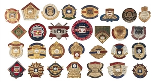 Baseball Hall of Fame Press Pin Collection of (29)    